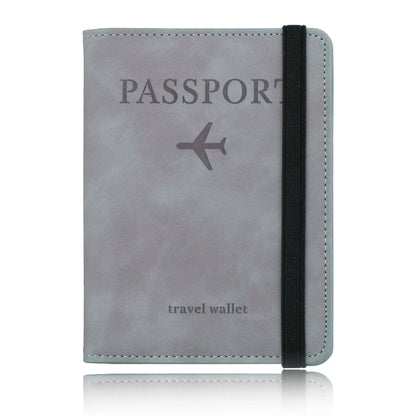 RFID-Blocking Travel Wallet, Solid Passport and Card Holder, Compact Travel Accessory in 6 Colors - product view 4