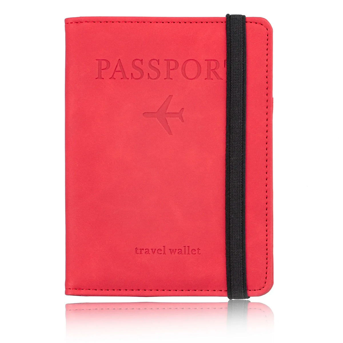 RFID-Blocking Travel Wallet, Solid Passport and Card Holder, Compact Travel Accessory in 6 Colors - product view 5