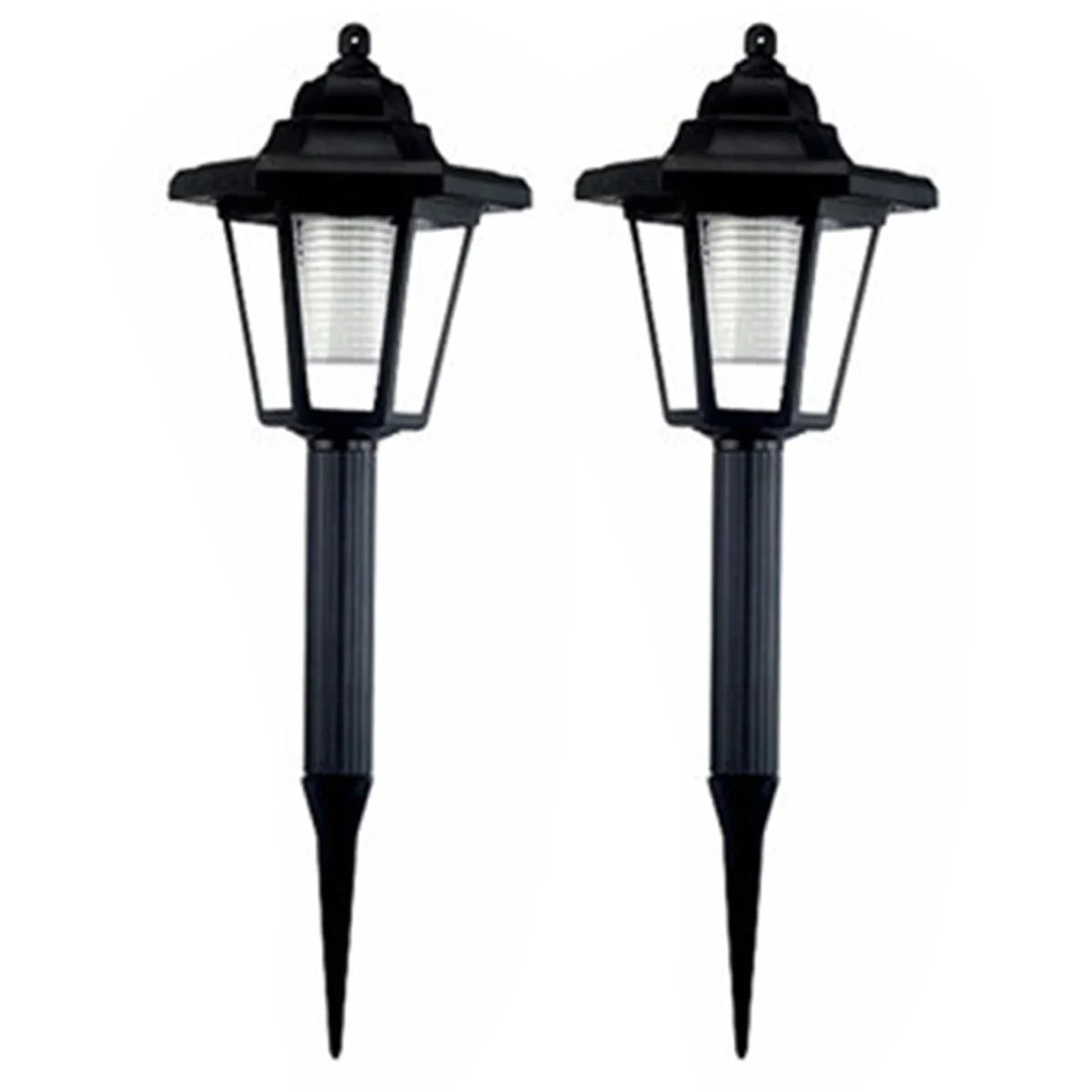 Solar Wall Lights, 2-Piece ABS Outdoor Garden Lamps with Automatic Dusk Lighting, 6–8 Hour Runtime and IP44 Design - product view 4
