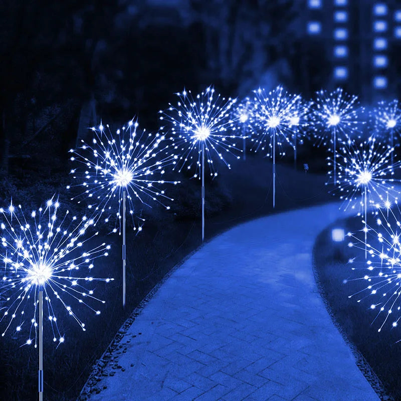 solar garden lights - product view 4