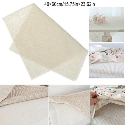 Rug Pad Non-Slip Carpet Underlay, Slim PVC Floor Protector, Trim-to-Fit Mat for Rugs, Mattresses, Cushions and Tables - product view 1