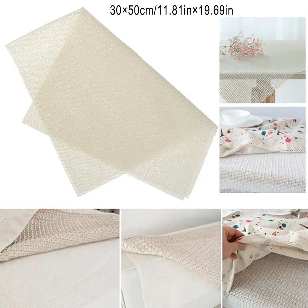 Rug Pad Non-Slip Carpet Underlay, Slim PVC Floor Protector, Trim-to-Fit Mat for Rugs, Mattresses, Cushions and Tables - product view 2