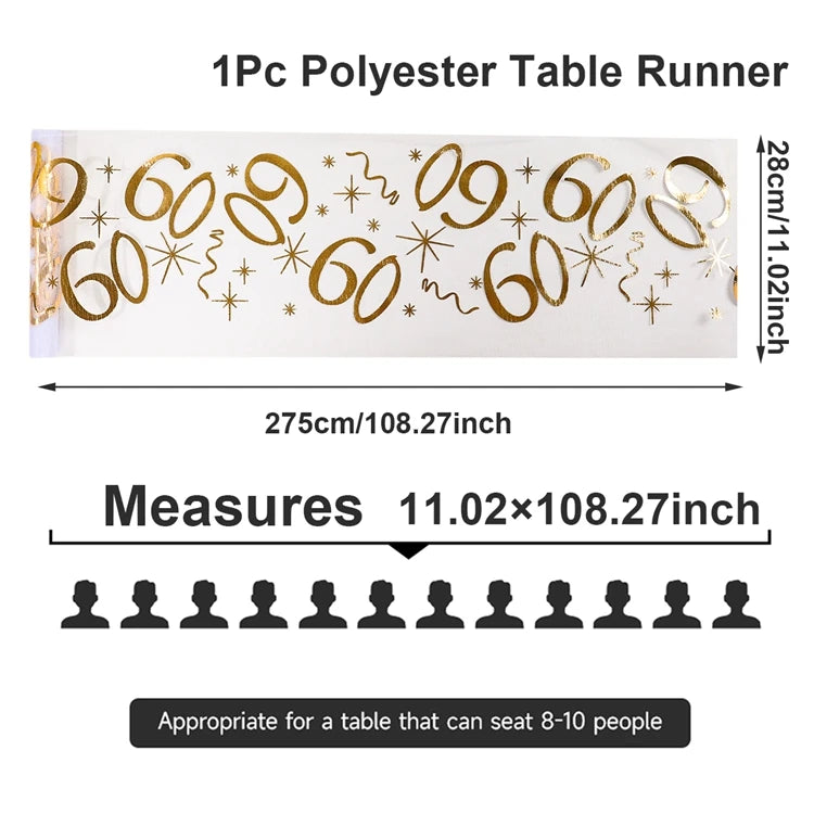 holiday table runner - product view 2