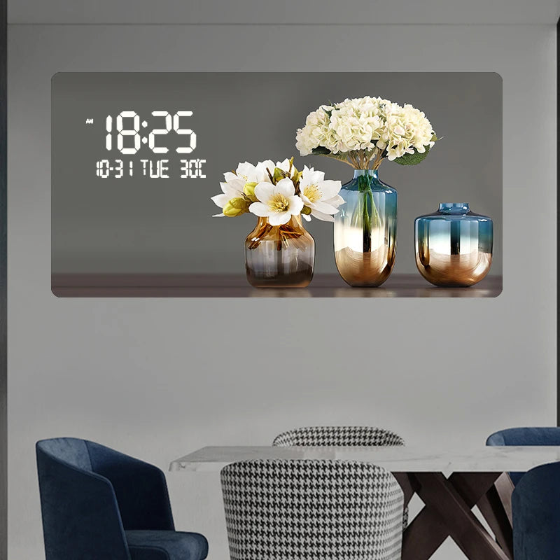 digital wall clock - product view 5