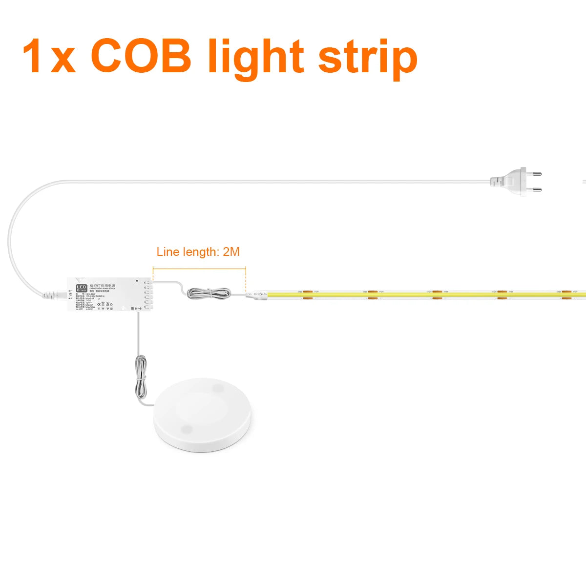 cabinet lights - product view 1