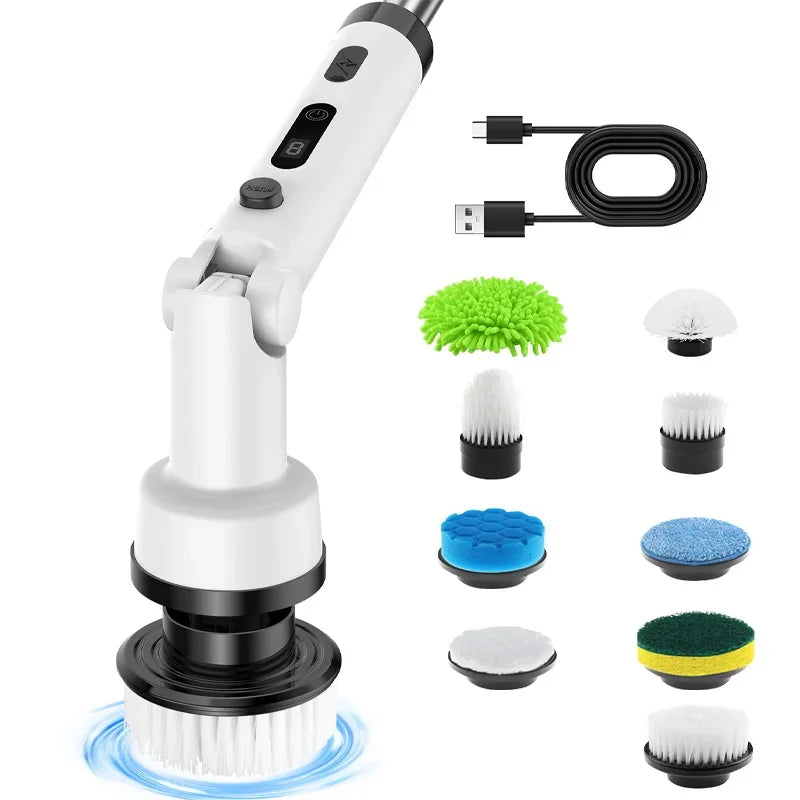 electric spin scrubber - product view 2