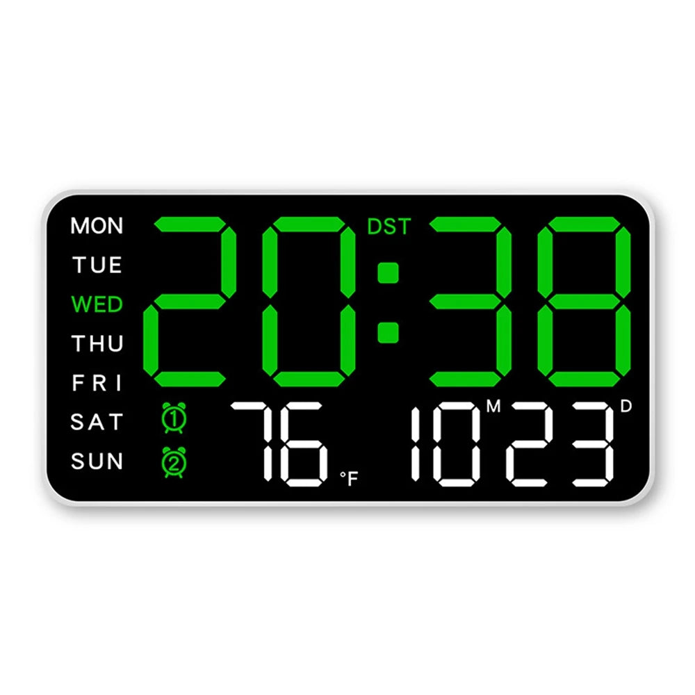 Digital Wall Clock - product view 2