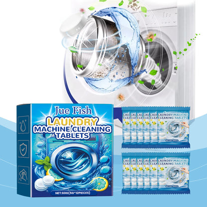 Washing Machine Cleaner Tablets, 12 Effervescent Deep-Cleaning Tablets for Laundry Appliance Odor and Dirt Care - product view 4