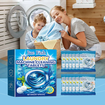 Washing Machine Cleaner Tablets, 12 Effervescent Deep-Cleaning Tablets for Laundry Appliance Odor and Dirt Care - product view 5