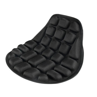 Motorcycle 3D Seat Cushion, Black Foam EVA Seat Cover Mat, Soft Breathable Comfort Pad for Motorcycles and Electric Bikes - product view 1