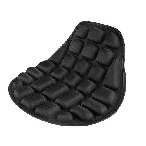 Motorcycle 3D Seat Cushion, Black Foam EVA Seat Cover Mat, Soft Breathable Comfort Pad for Motorcycles and Electric Bikes - product view 1