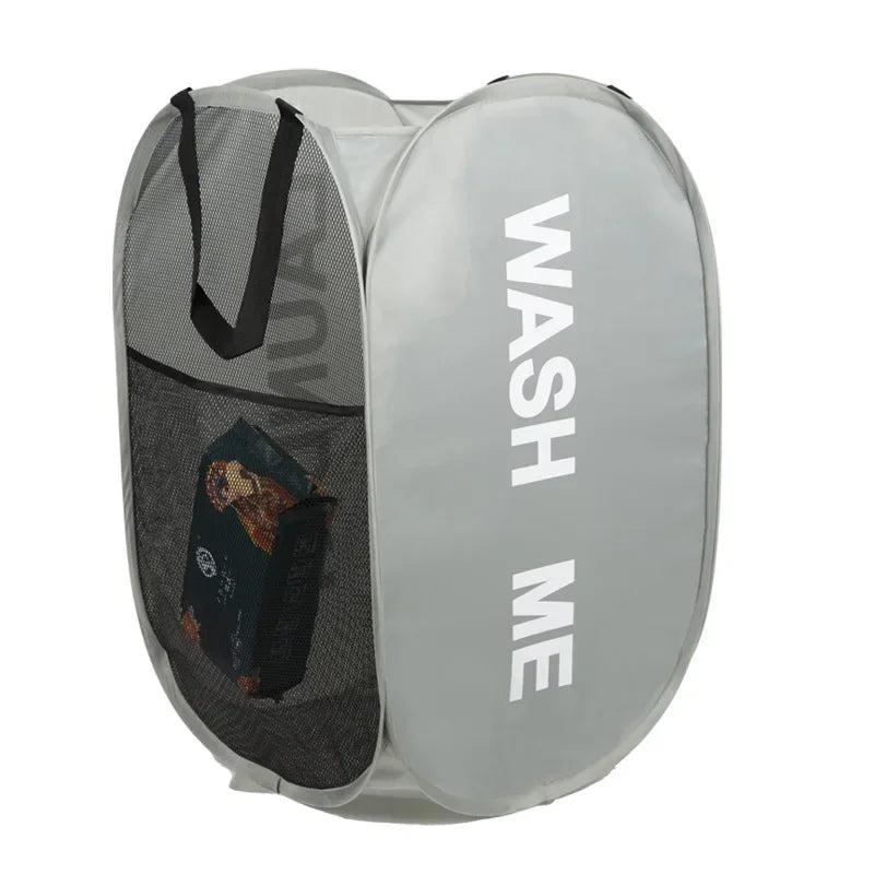foldable laundry basket - product view 2