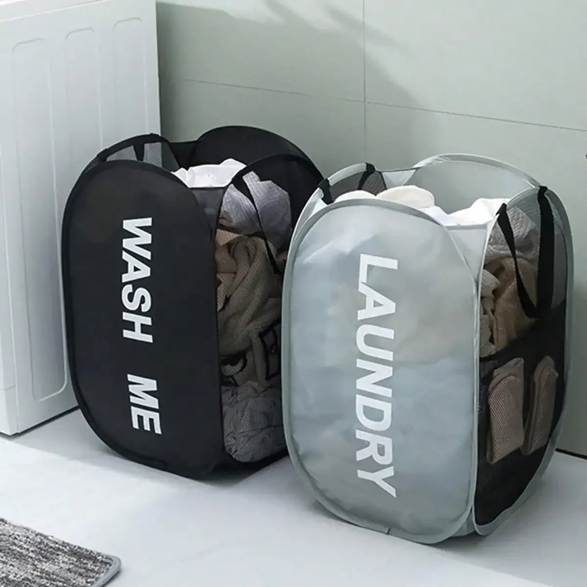 foldable laundry basket - product view 5