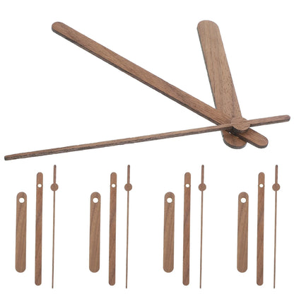 Wooden Clock Hands Set, 5 Sets, Bamboo and Wood, Swingable DIY Replacement Hands for 12-Inch Wall Clocks - product view 4