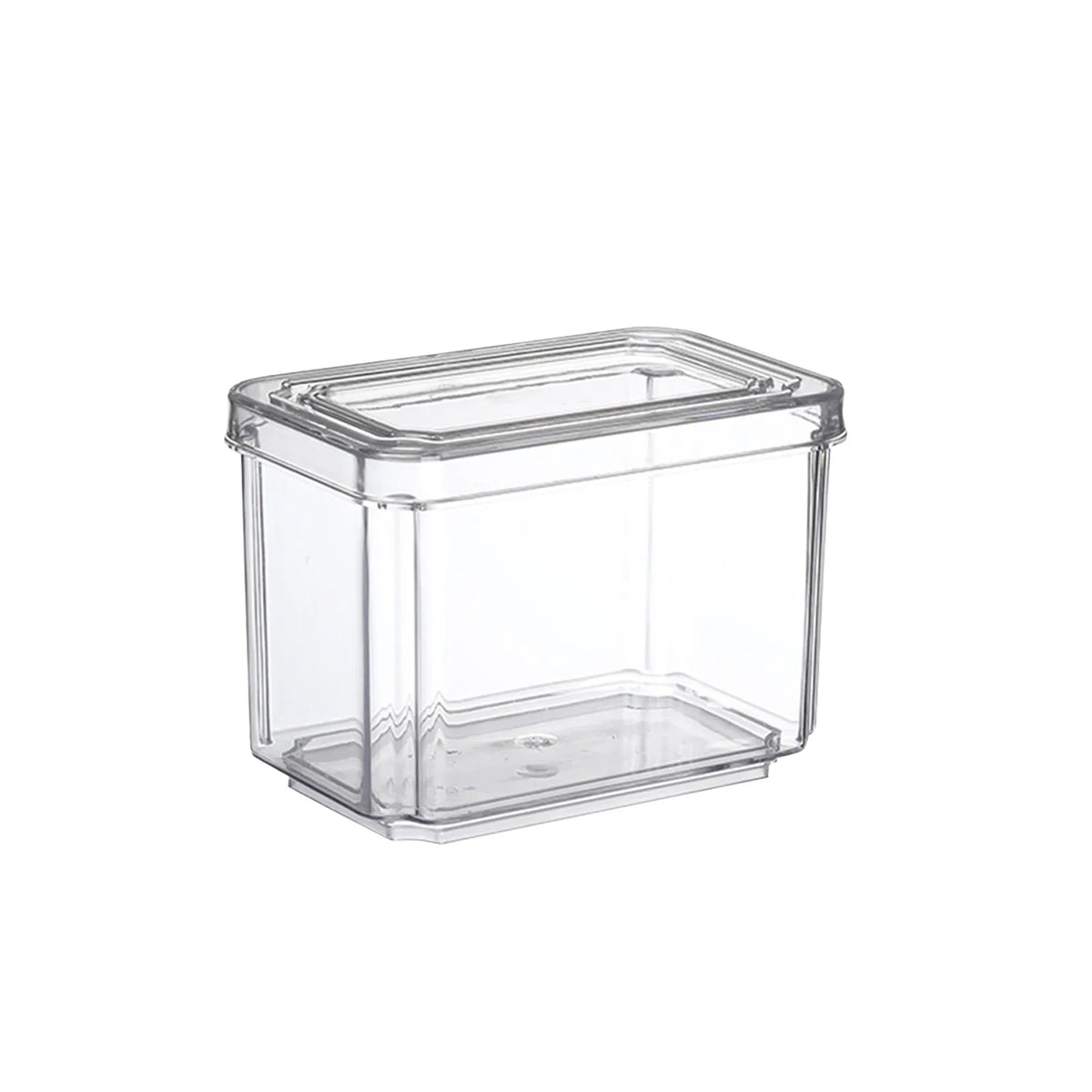 Stackable Pantry Bin, 12L Square Storage Box, Glossy Silicone Design, 60 × 40 × 30cm for Garage Organization - product view 2