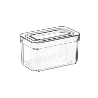 Stackable Pantry Bin, 12L Square Storage Box, Glossy Silicone Design, 60 × 40 × 30cm for Garage Organization - product view 5