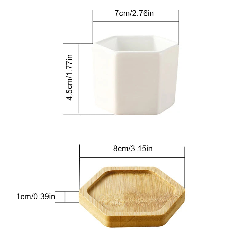 ceramic planter - product view 1