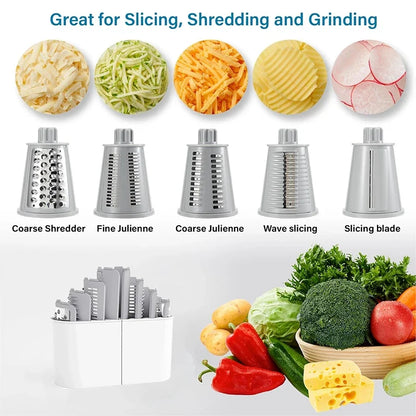 Rotary Cheese Grater Slicer, product view 5