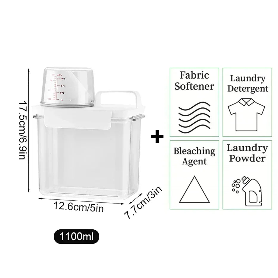 flour storage container - product view 1