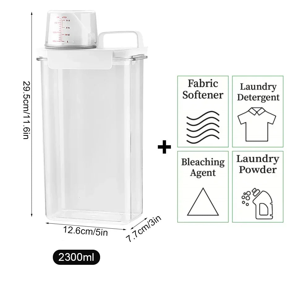 flour storage container - product view 2