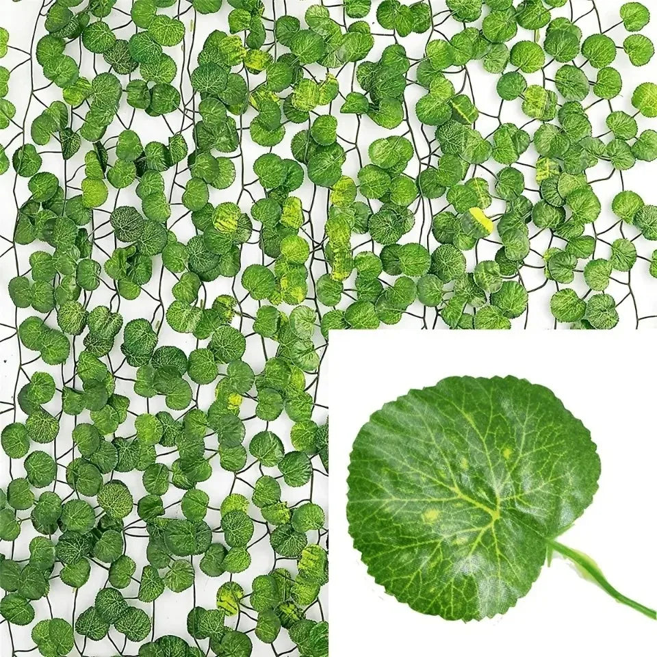 Artificial Silk Ivy Garland, 200cm Hanging Vine Strings in 4m or 10m Lengths for Wedding, Party and Home Decor - product view 1