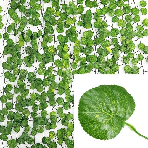Artificial Silk Ivy Garland, 200cm Hanging Vine Strings in 4m or 10m Lengths for Wedding, Party and Home Decor - product view 1