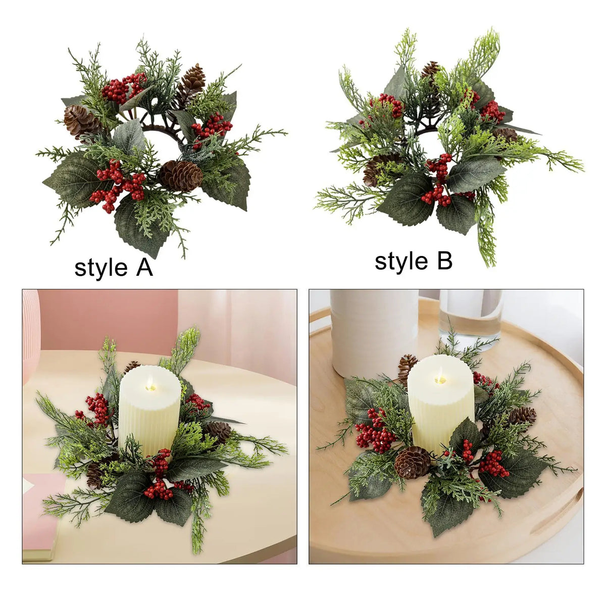 halloween wreath - product view 5