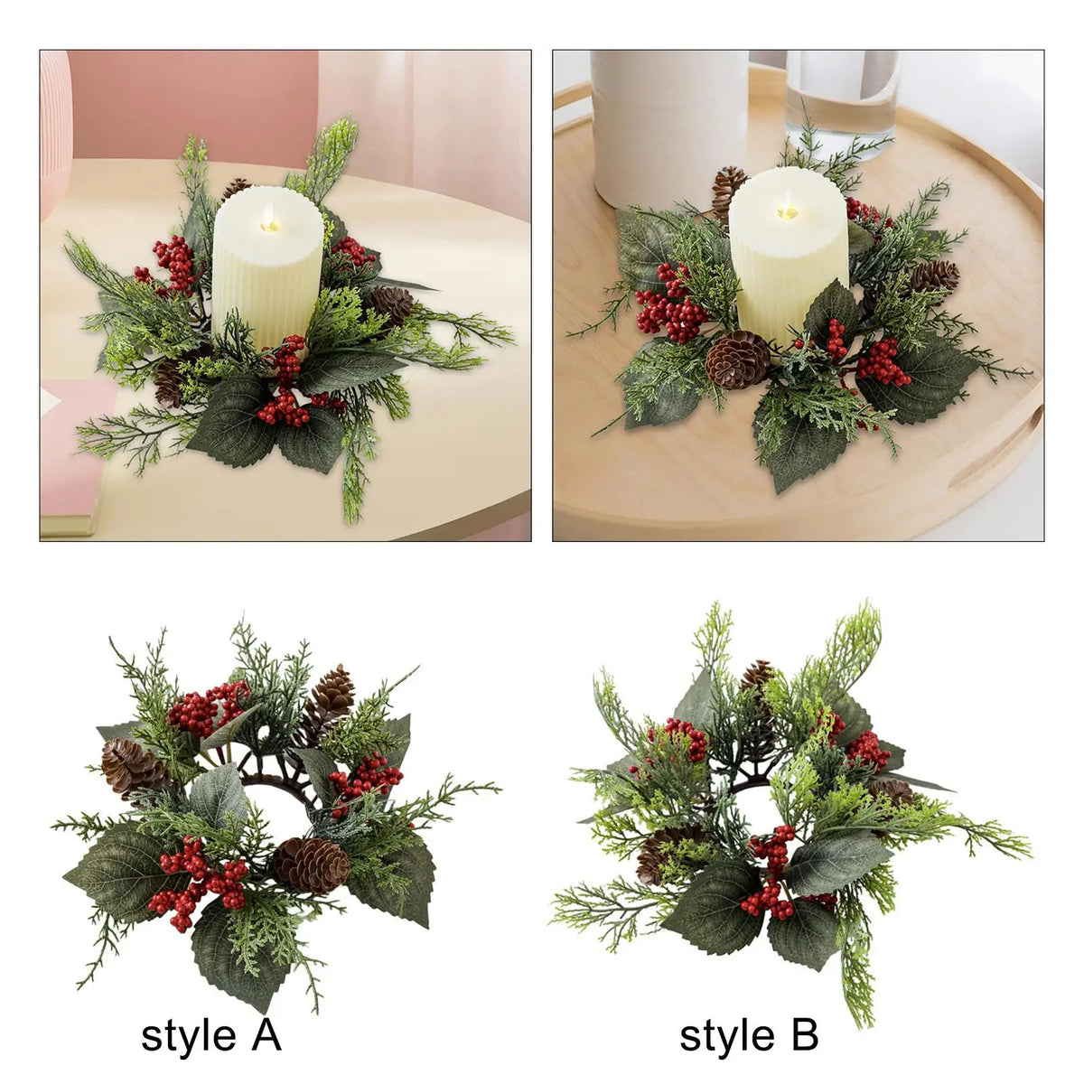 halloween wreath - product view 6