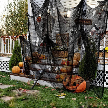 Black Halloween Gauze Cloth, product view 6
