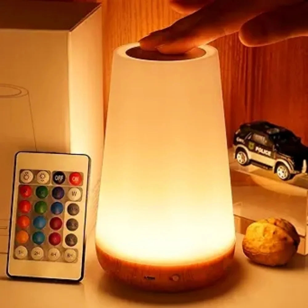 touch control bedside lamp - product view 2