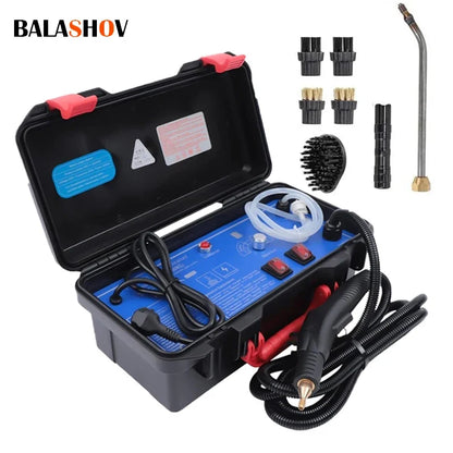 Handheld Steam Cleaner, Wet and Dry Electric Steamer for Kitchen, Car, Air Conditioner and Household Cleaning - product view 4