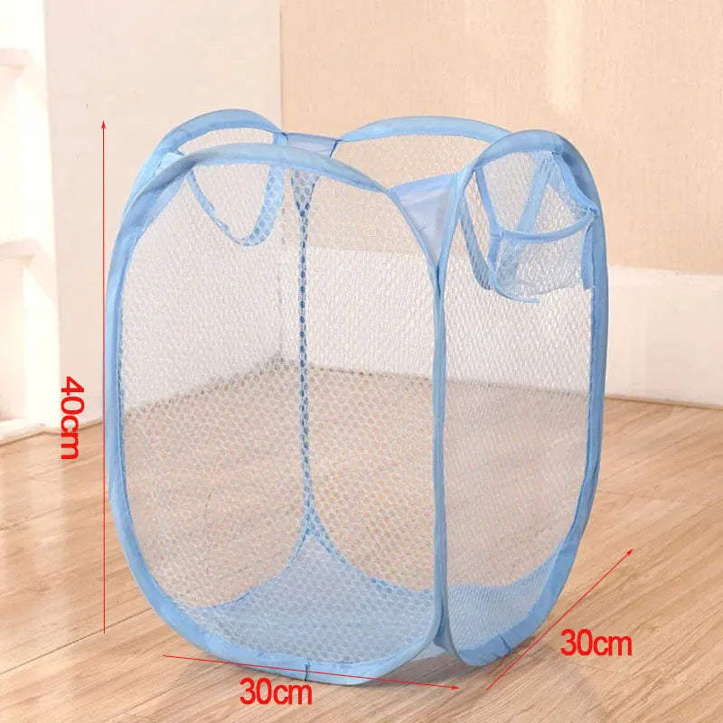 foldable laundry basket - product view 1