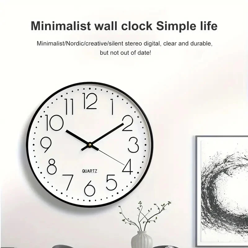 digital wall clock - product view 6