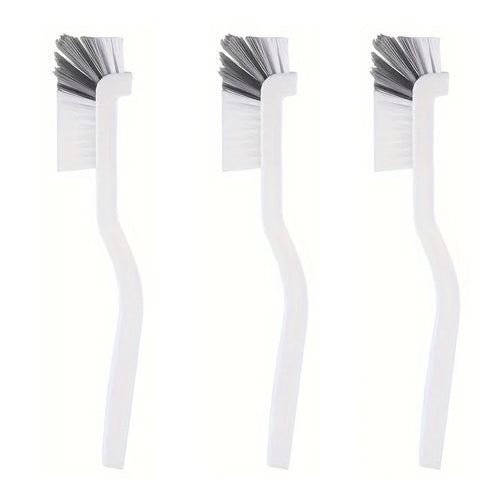 Long-Handle Dish Scrub Brush, 90-Degree Stiff Bristles for Sinks, Tiles, Corners and Kitchen Crevices, 25.5 × 4 cm - product view 1