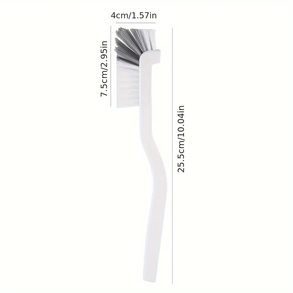 Long-Handle Dish Scrub Brush, 90-Degree Stiff Bristles for Sinks, Tiles, Corners and Kitchen Crevices, 25.5 × 4 cm - product view 5