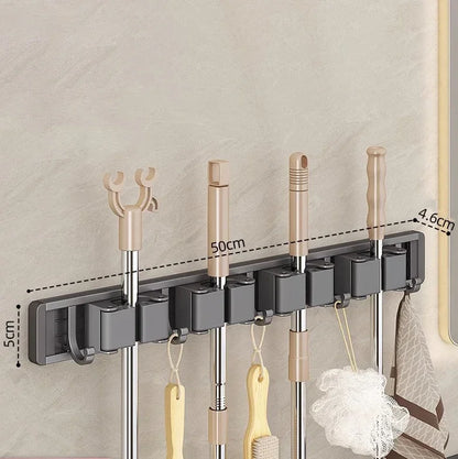 Wall Mounted Mop and Broom Holder, product view 3