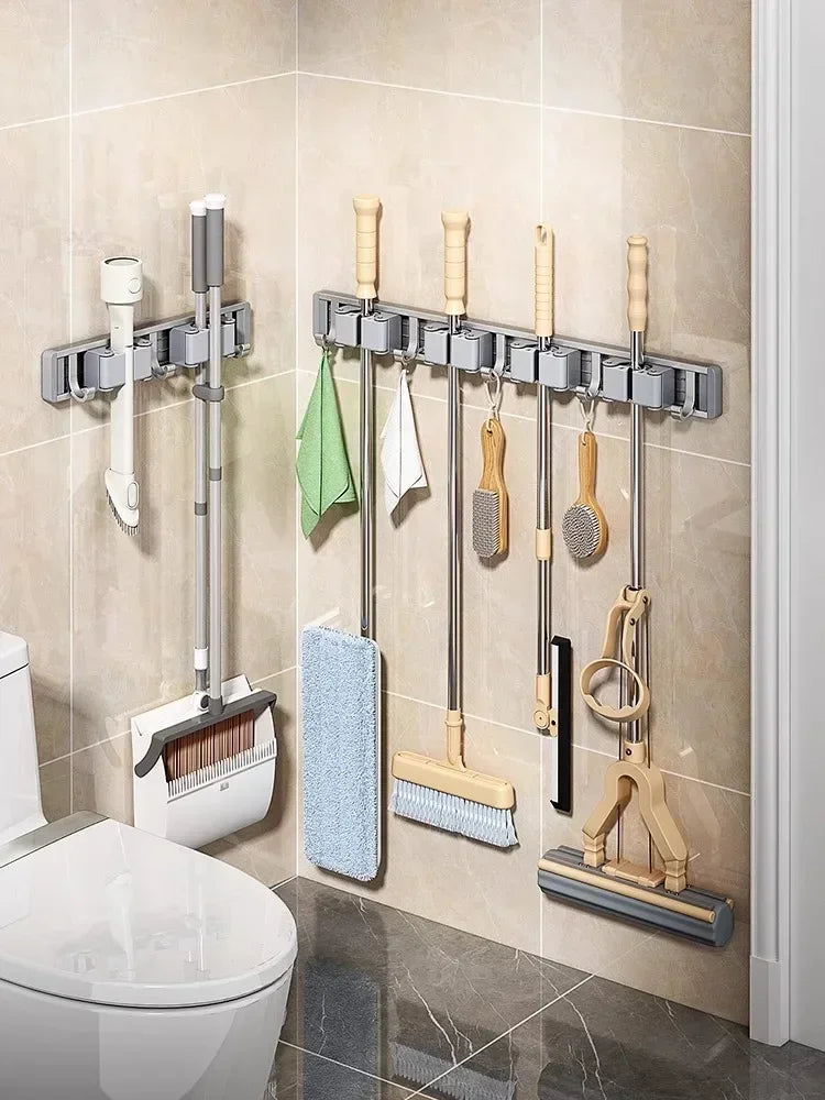 Wall Mounted Mop and Broom Holder, product view 5