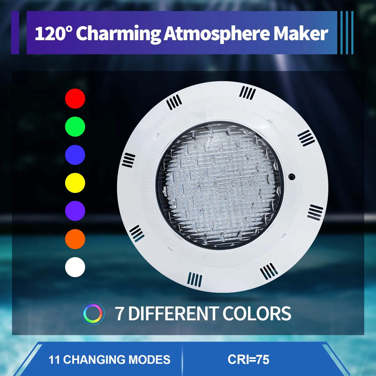 pool lights - product view 3
