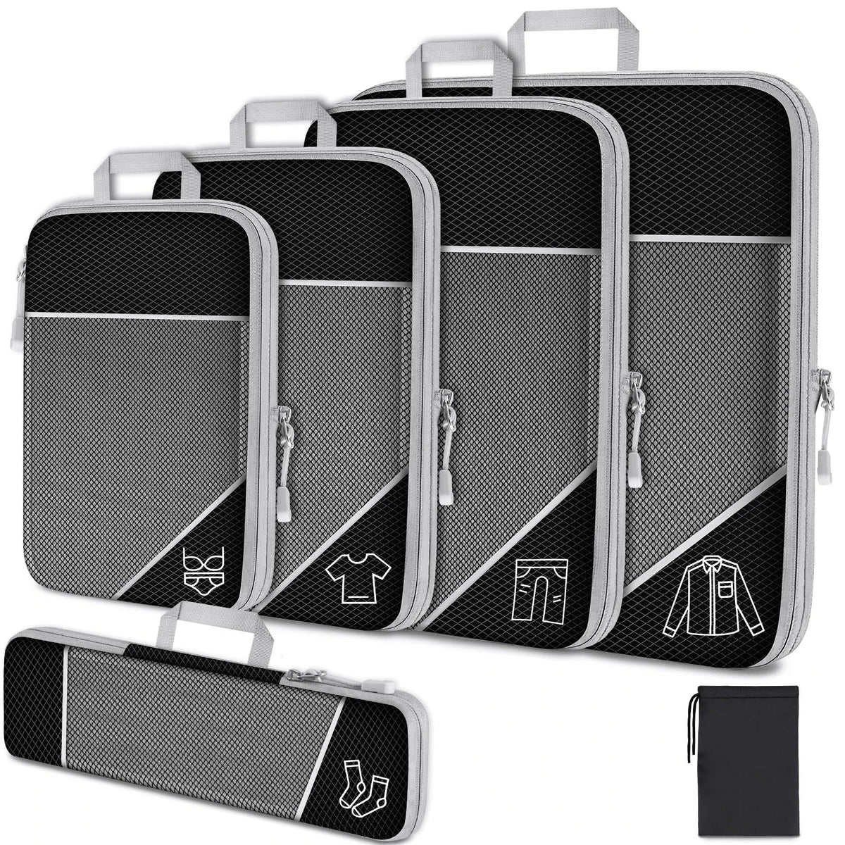 compression packing cubes - product view 2
