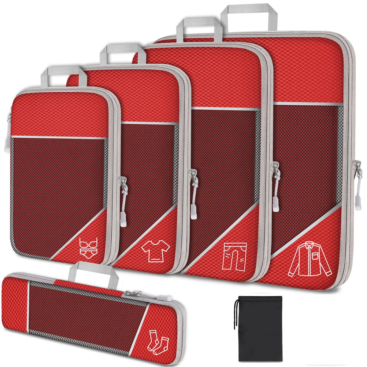 compression packing cubes - product view 4