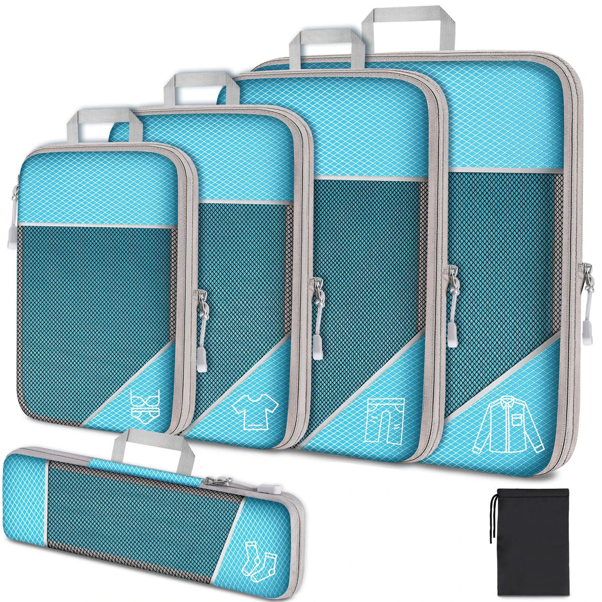 compression packing cubes - product view 5