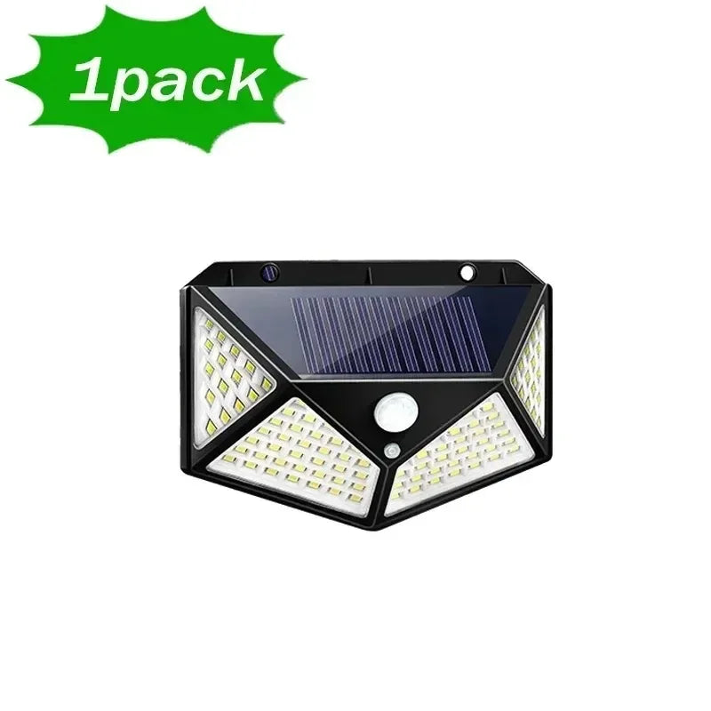 solar fence light - product view 1