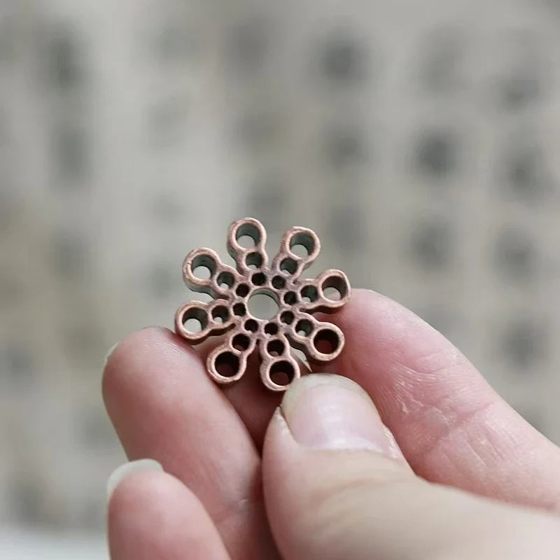 Metal Incense Holder, Creative Multi-Hole Column Design, 2.2 cm Mini Burner for Bedroom, Yoga, Meditation and Tea Time - product view 4