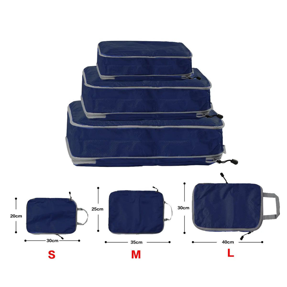compression packing cubes - product view 4