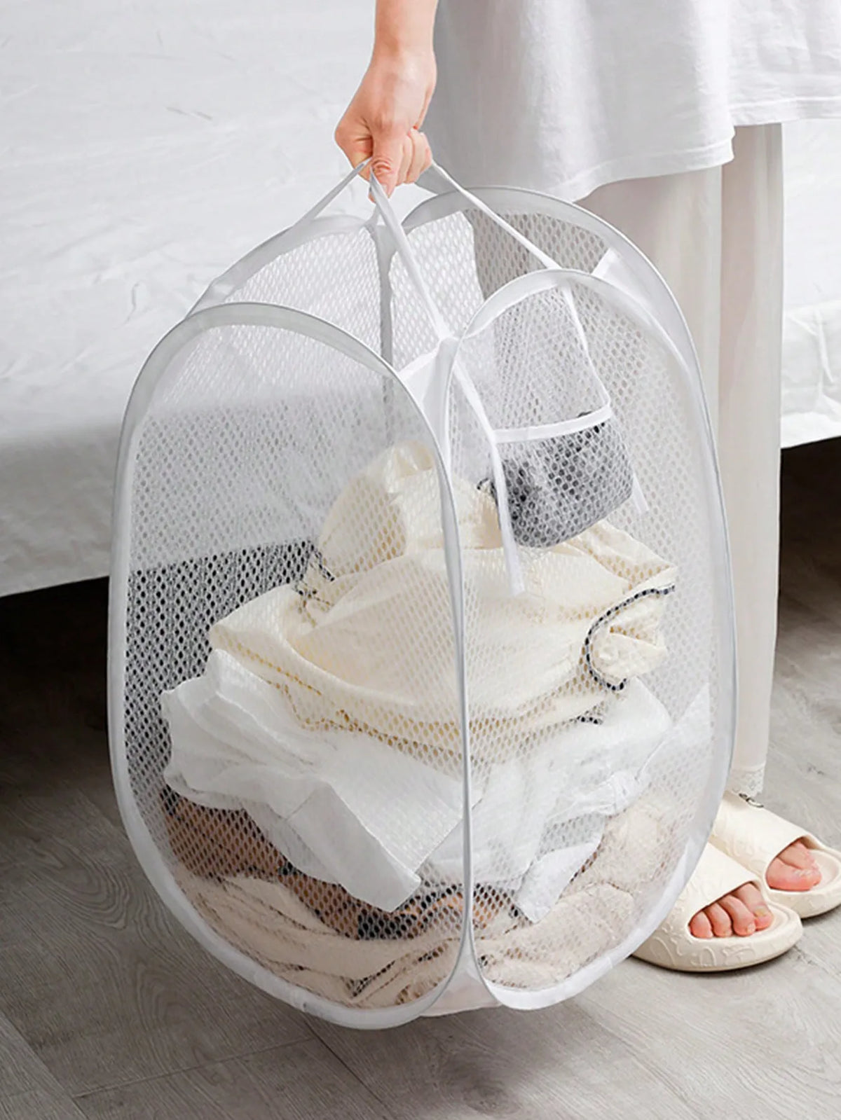 collapsible clothes hamper - product view 5