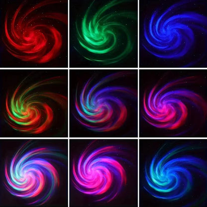 Galaxy Sky Projector Night Light, RGB LED Star Projector, USB 5V Plug-In, 7.8cm, Remote Control, Bedroom Decor - product view 5
