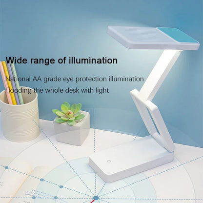 Folding Rechargeable LED Desk Lamp, Touch On/Off Control, Portable Night Light, ABS Body, A or B Body Color - product view 5