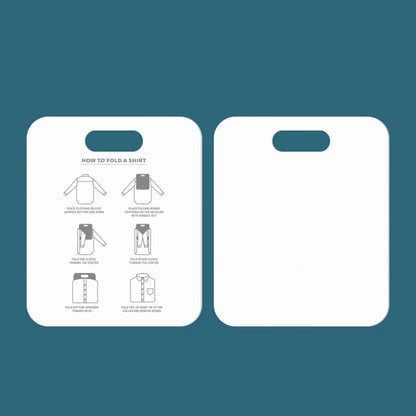 Clothes Folding Board, 30 x 25 cm Laundry Folder for T-Shirts, Pants and Sweaters, 1 or 2 Piece Options - product view 2