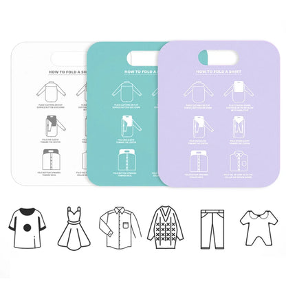 Clothes Folding Board, 30 x 25 cm Laundry Folder for T-Shirts, Pants and Sweaters, 1 or 2 Piece Options - product view 5