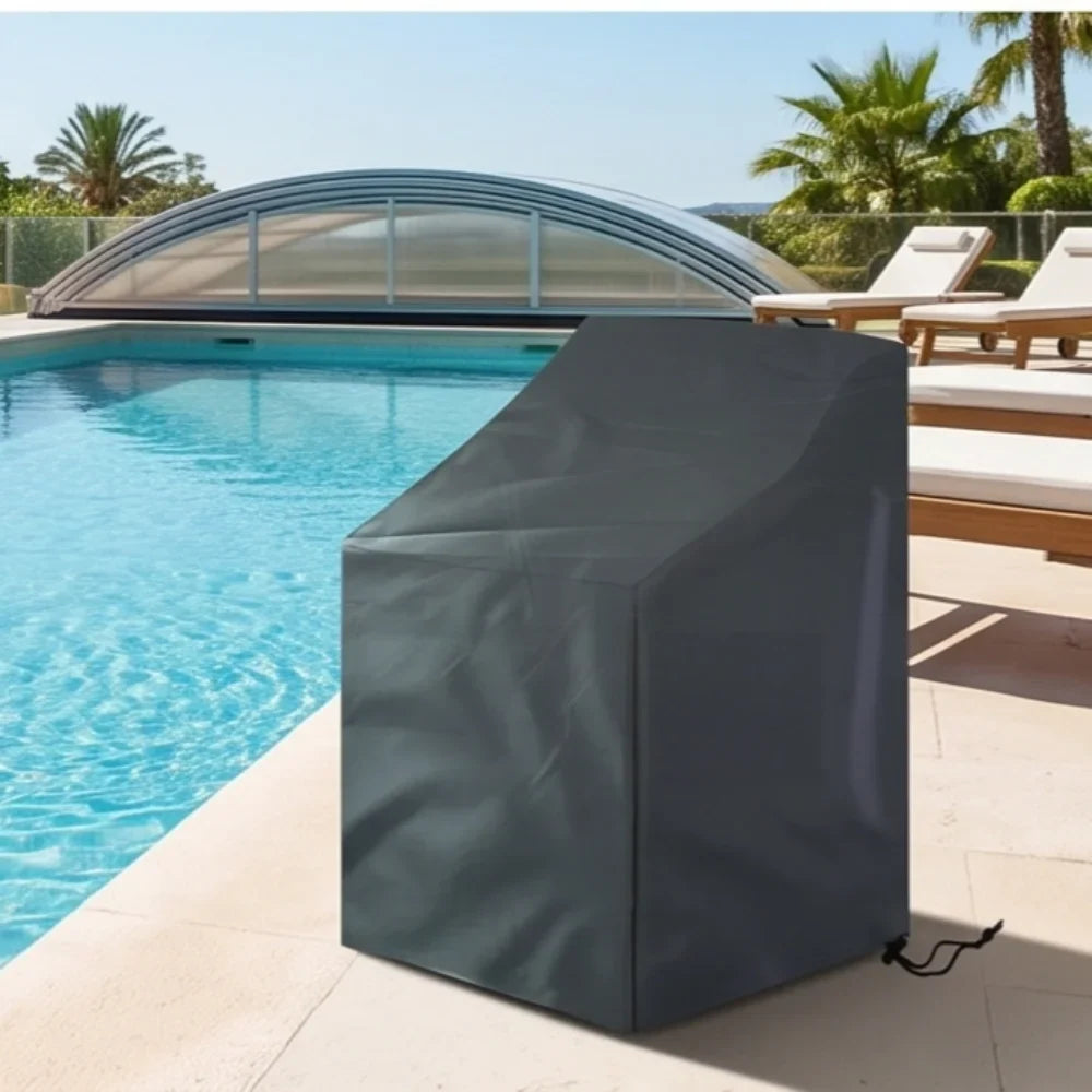 Outdoor Patio Furniture Cover, Waterproof Solid 100% Polyester Dust Protector with 64x64x120 70cm Option - product view 6